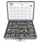Boltsandnuts.Com Metric A2 Stainless Steel Hex Cap Screws, Hex Nuts, Flat & Lock Washers - 575 PCS Assortment Kit #210 - alternate 1